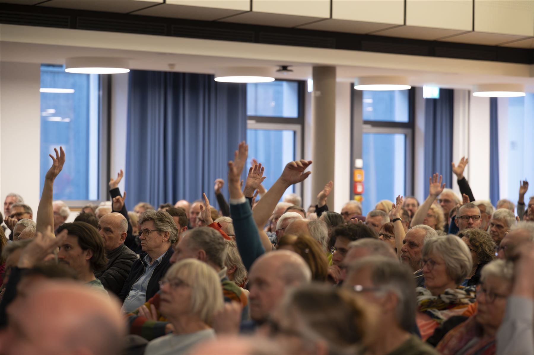 Publikum beim Wärmepumpen-Infotag in Freiburg. Foto: Stadt Freiburg