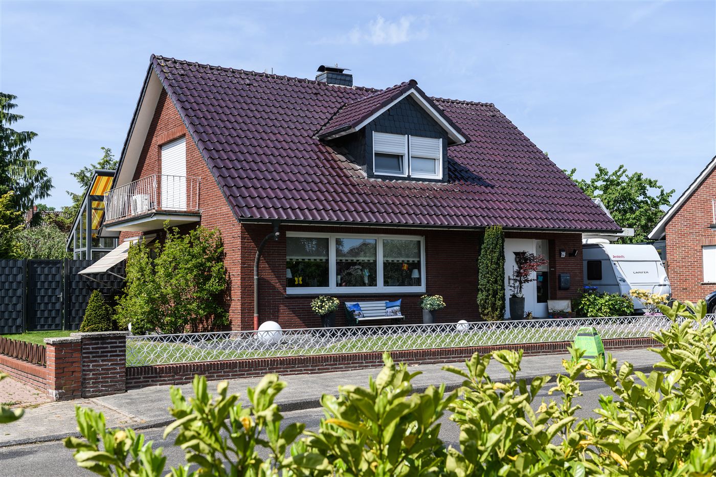 Einfamilienhaus mit Wärmepumpe