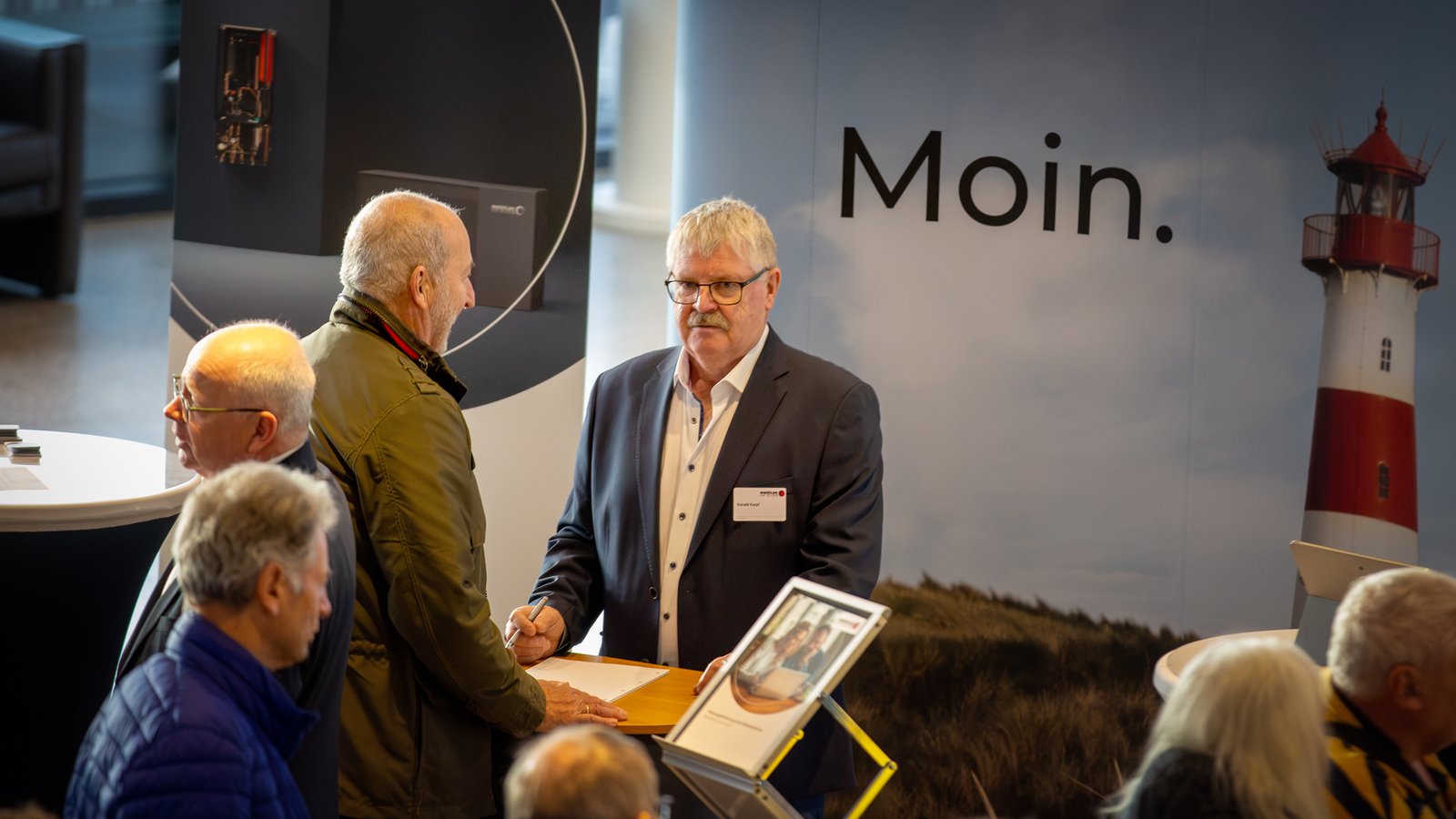 Beratung am Stand: Brötje