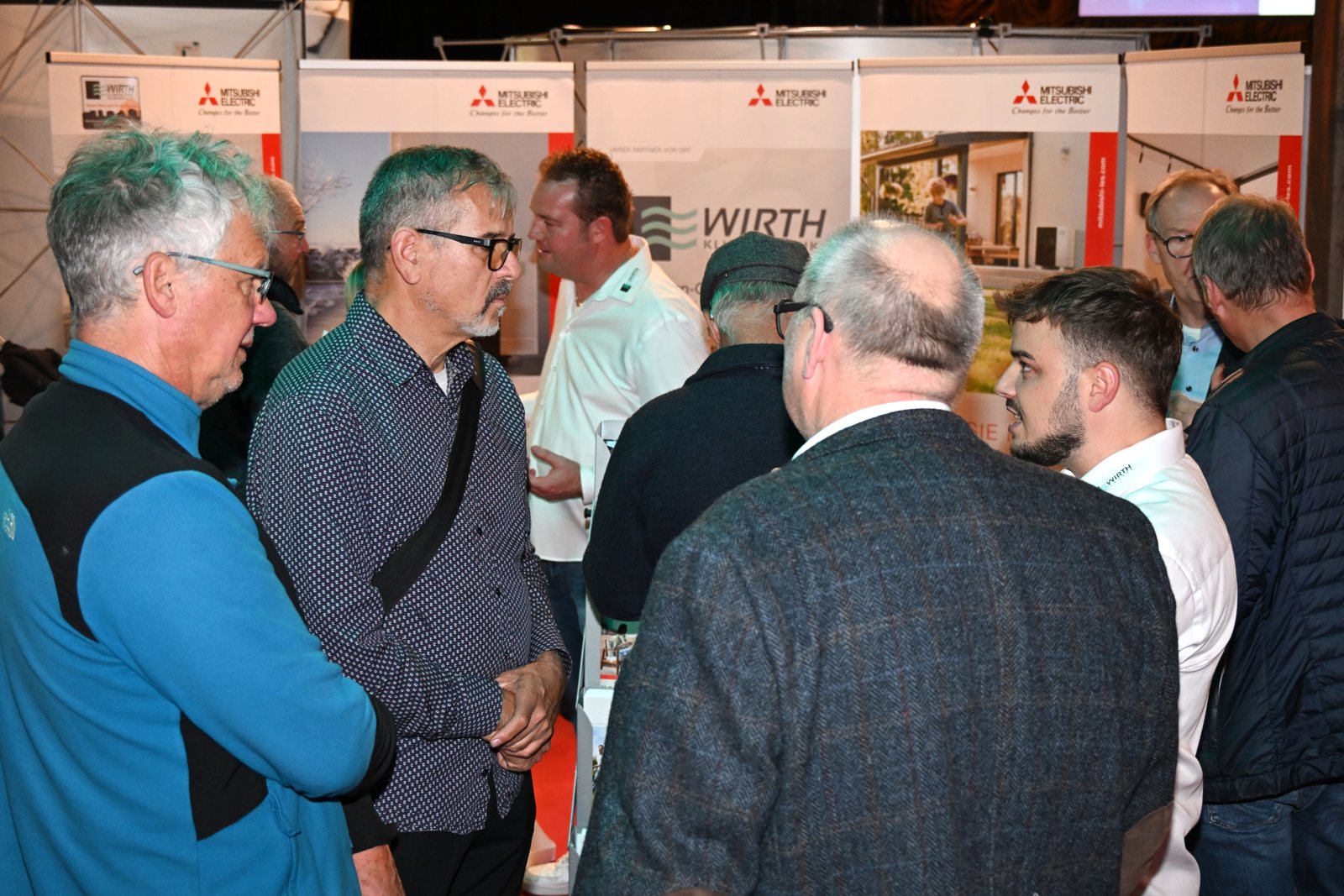 Beratung am Stand: Mitsubishi Electric