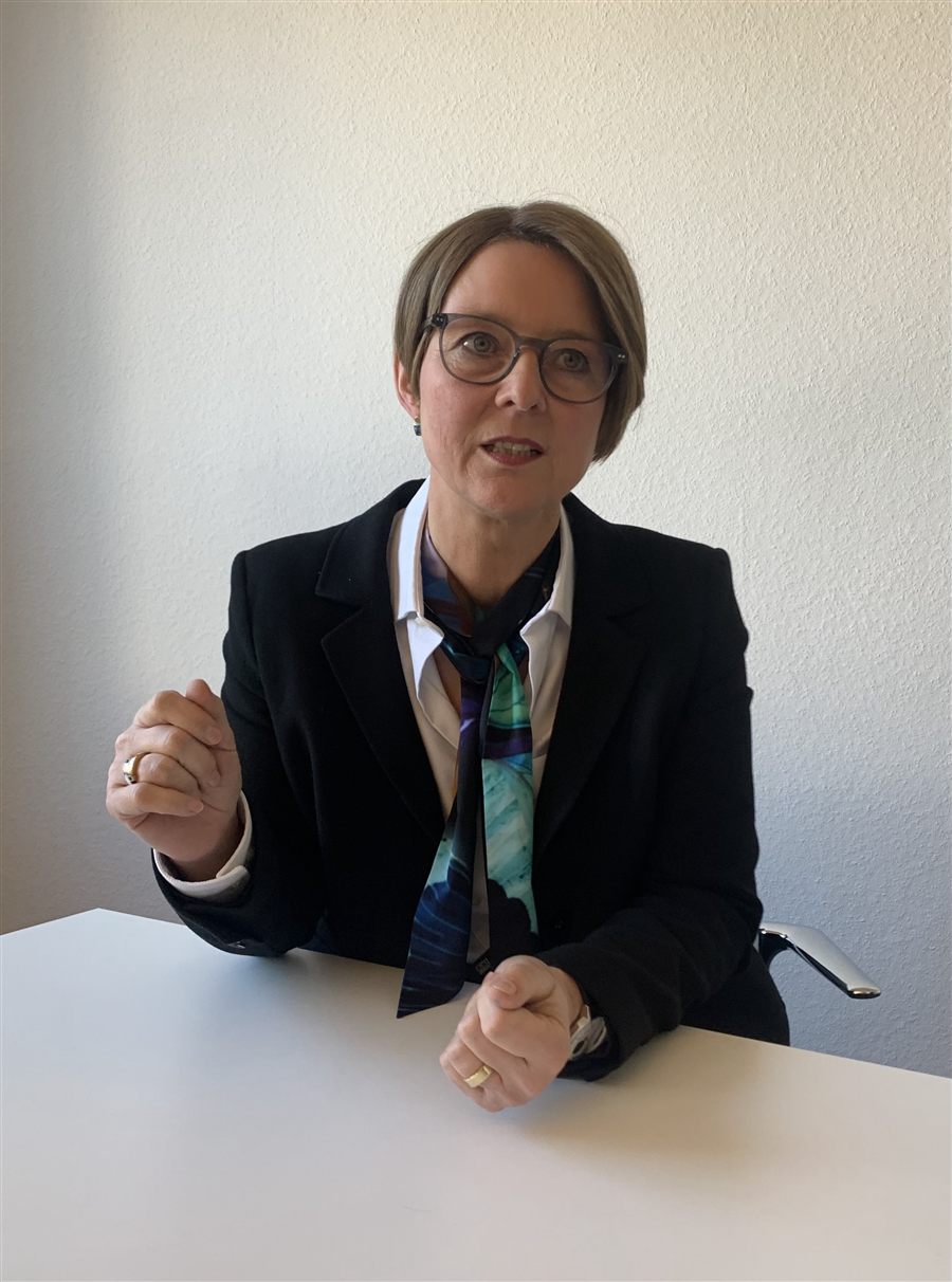 Anja Floetenmeyer-Woltmann im Gespräch
